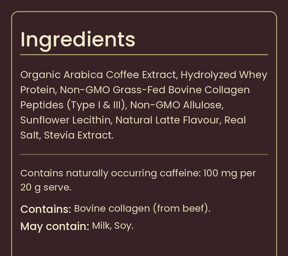 Thrive Coffee + Protein